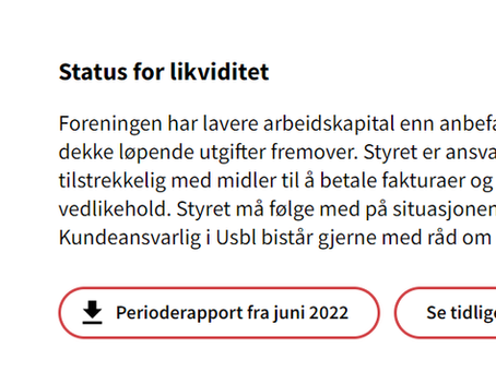 Varsel om endring av felleskostnadene i velavgiften for 2023