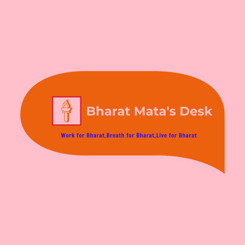 Bharat Mata's Desk Logo