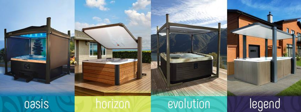 Covana product line including: Oasis, Horizon, Evolution, Legend.