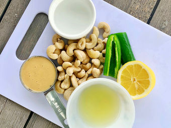 Jalapeño Cashew Sauce