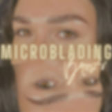 Microblading treatment to create naturally fuller brows with the perfect shape