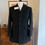Thumbnail: 42” VINTAGE 4 BUTTON BLACK FROCK HUNT COAT