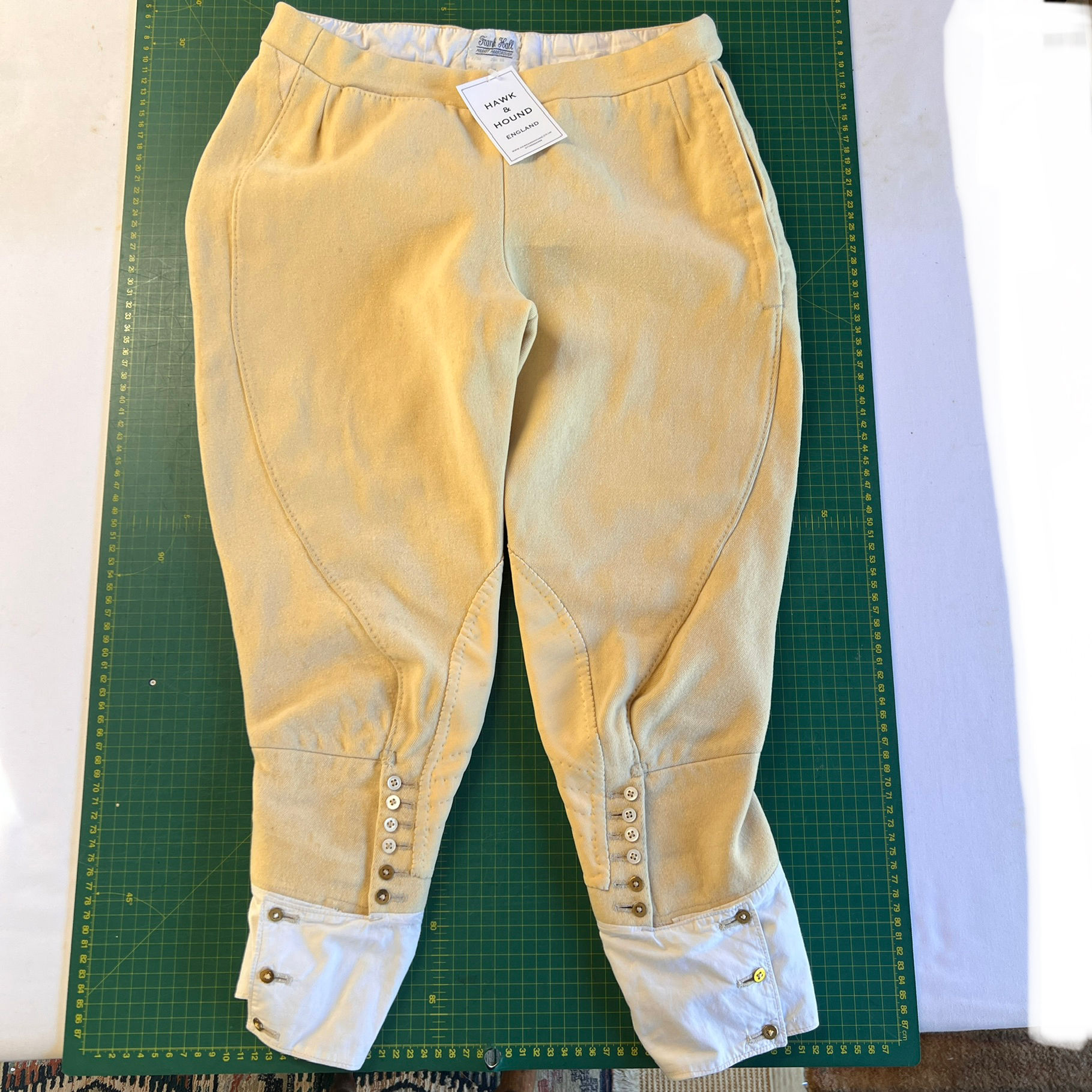 32” ladies Frank Hall cavalry twill breeches - vintage 1986