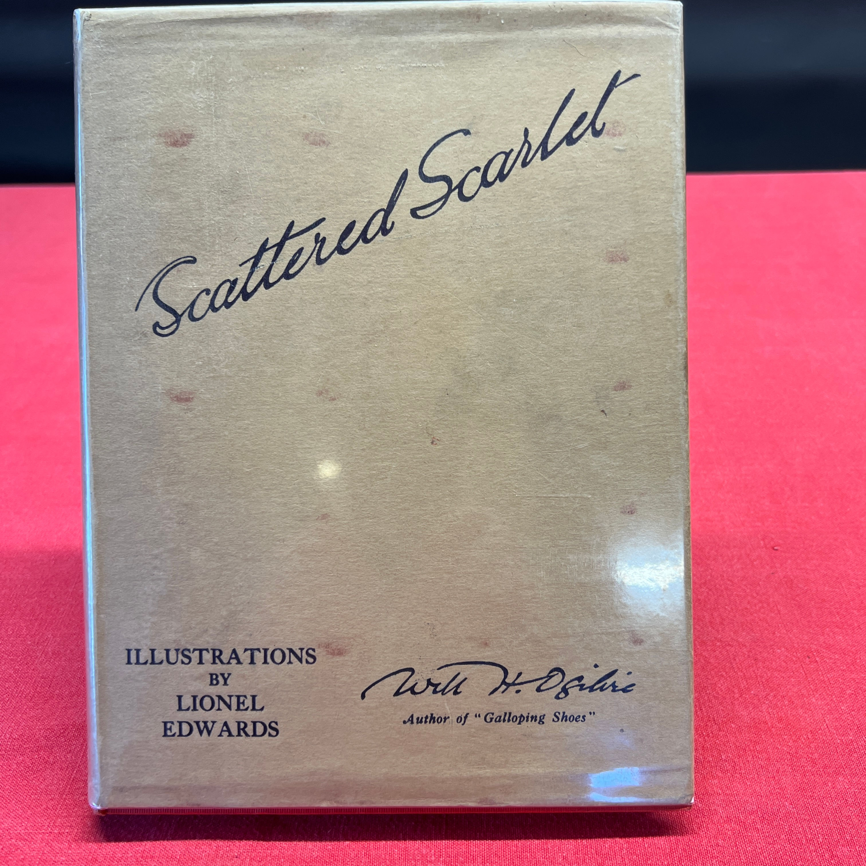 Scattered Scarlet. W Ogilvie. Illus Lionel Edwards