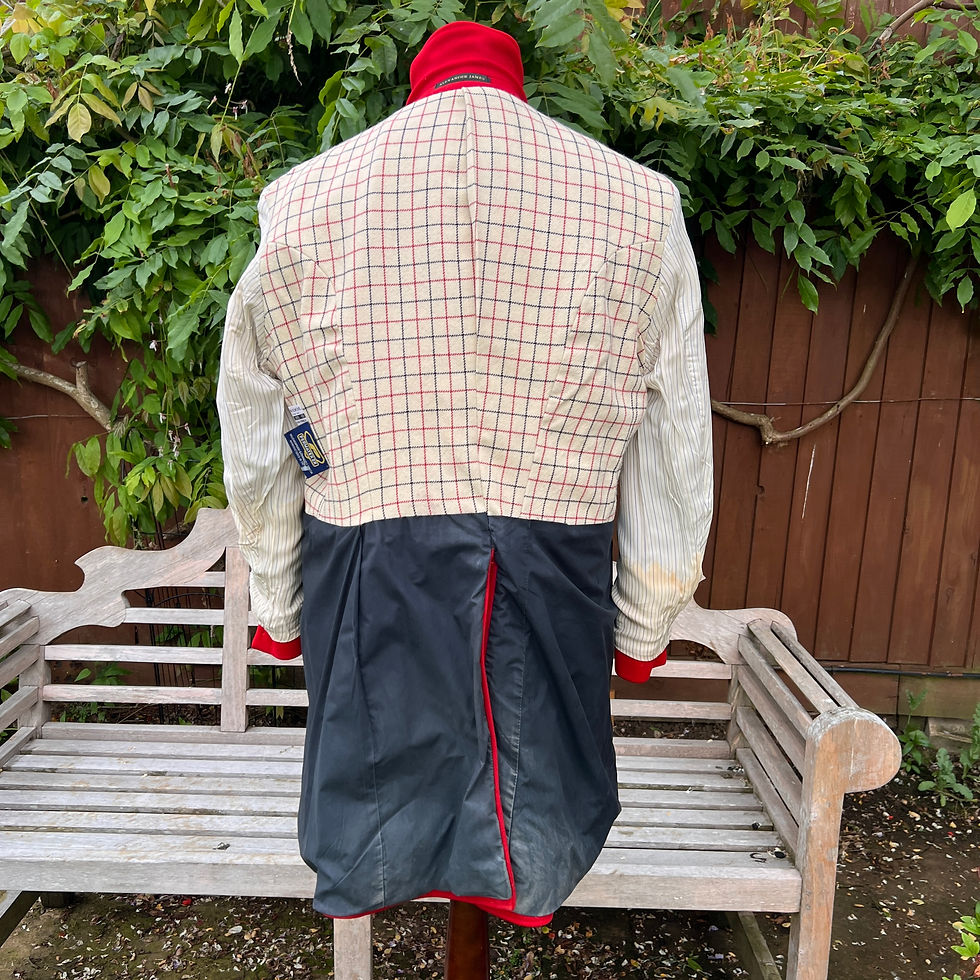 Thumbnail: 48”  ALEXANDER JAMES BESPOKE 4 BUTTON RED HUNT COAT