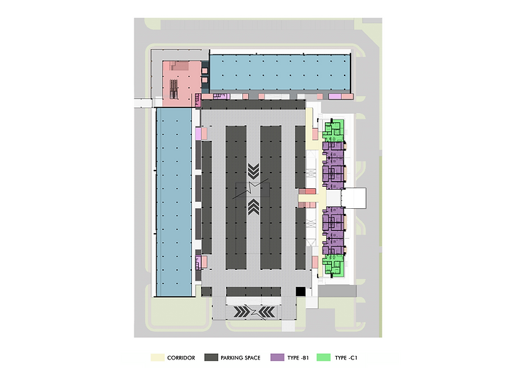 1st - 4th Floor Plan