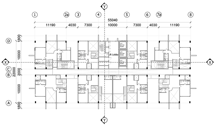 ​11th Penthouse Upper Floor Plan