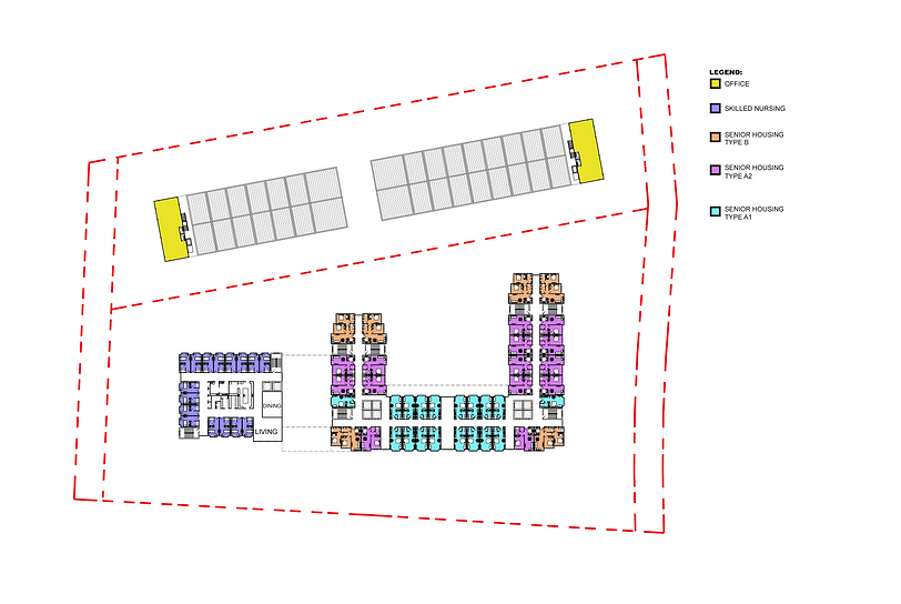 3th - 6th Floor Plan