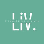 ogo de l’agence Liv. L’immobilier à vivre – agence indépendante au Pays basque spécialisée en vente, achat, location immo