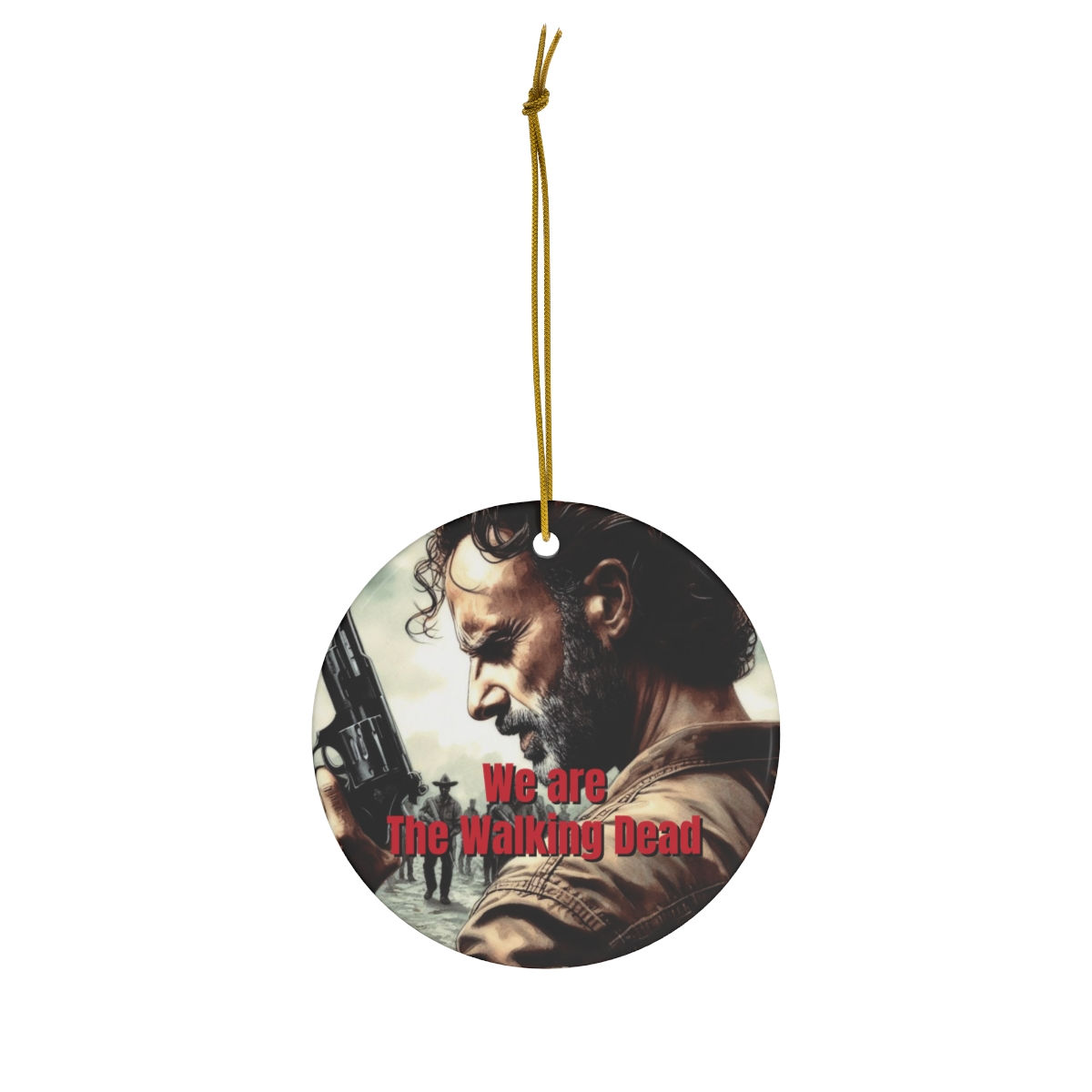 TWD Ceramic Ornament - Rick