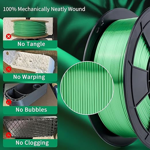 Thumbnail: Silk Christmas Green