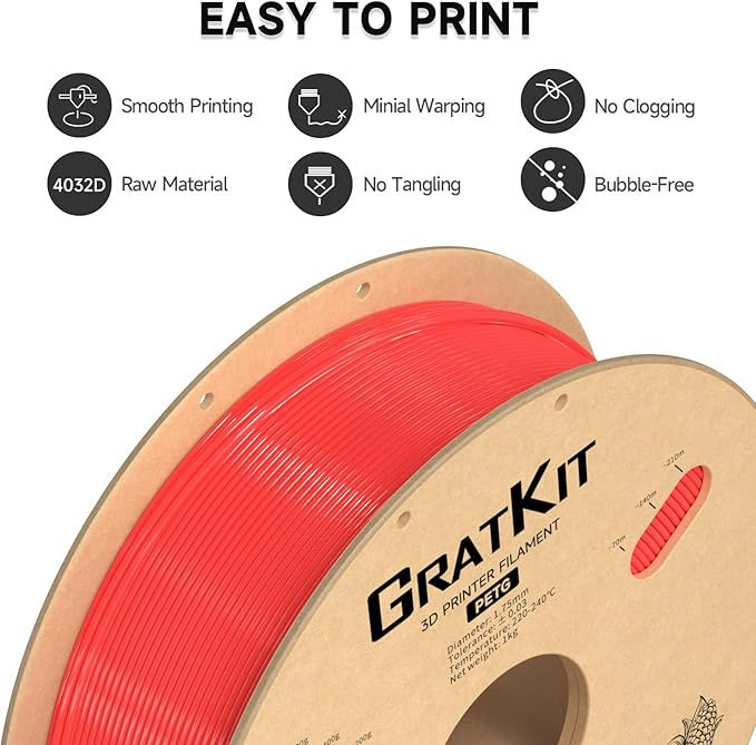 Thumbnail: GratKit Red - PETG