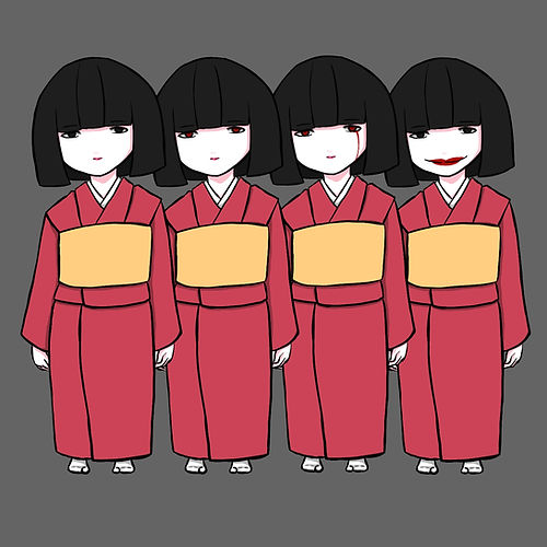 女の子（和）