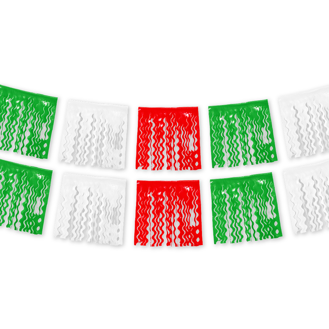 ENRAMADA 1/4 HAWAIANA TRICOLOR PLASTICO