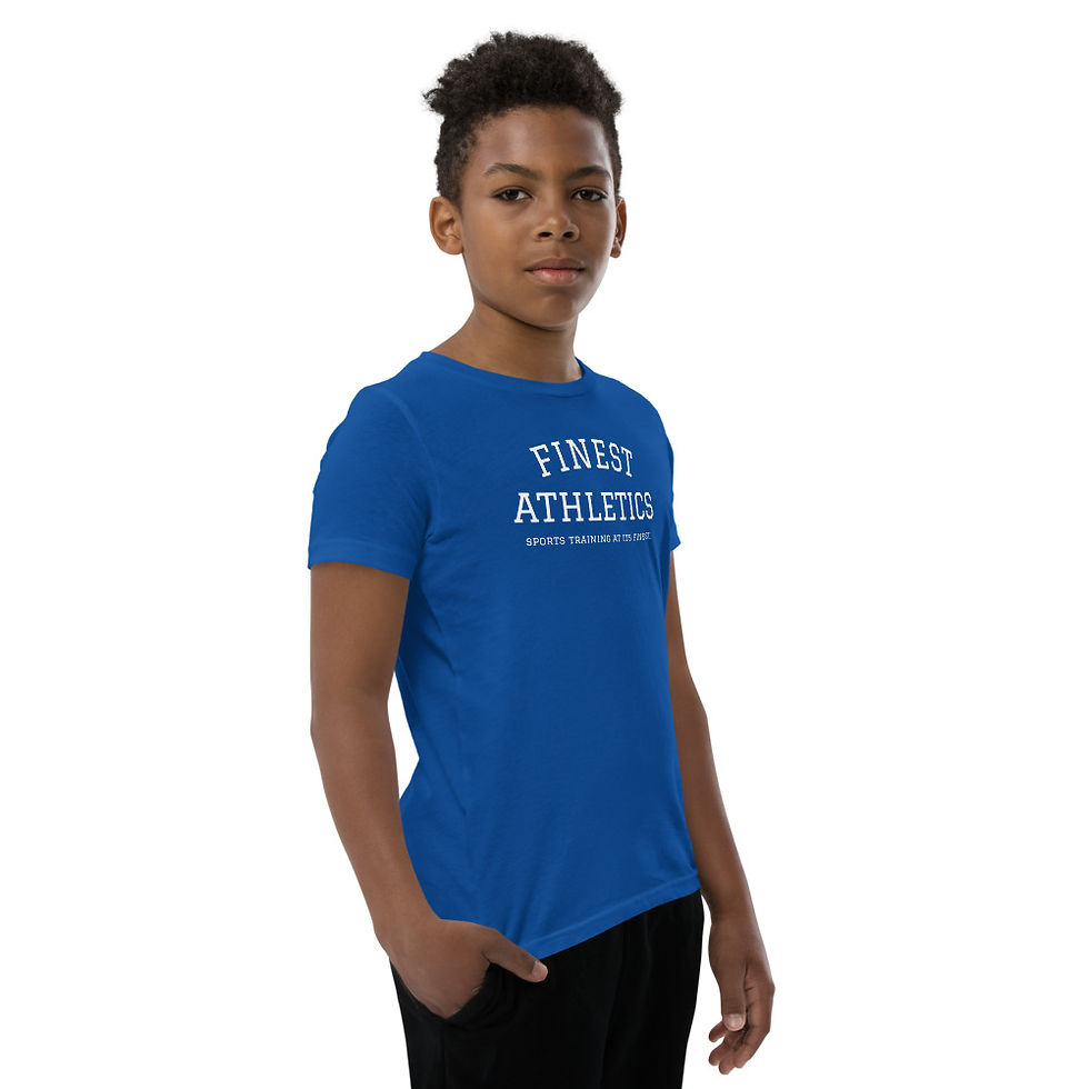 Thumbnail: Youth Varsity Font Short Sleeve T-Shirt