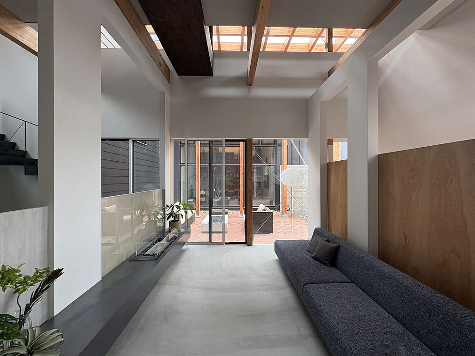 壁層と樹冠屋根