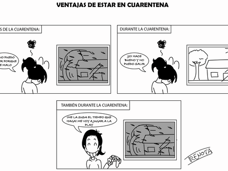 ¿Ventajas? de estar en cuarentena