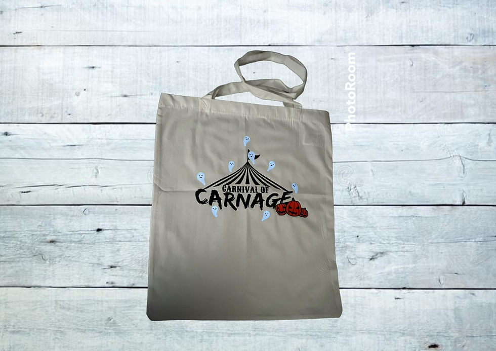 Thumbnail: Carnival of Carnage Tote Bags
