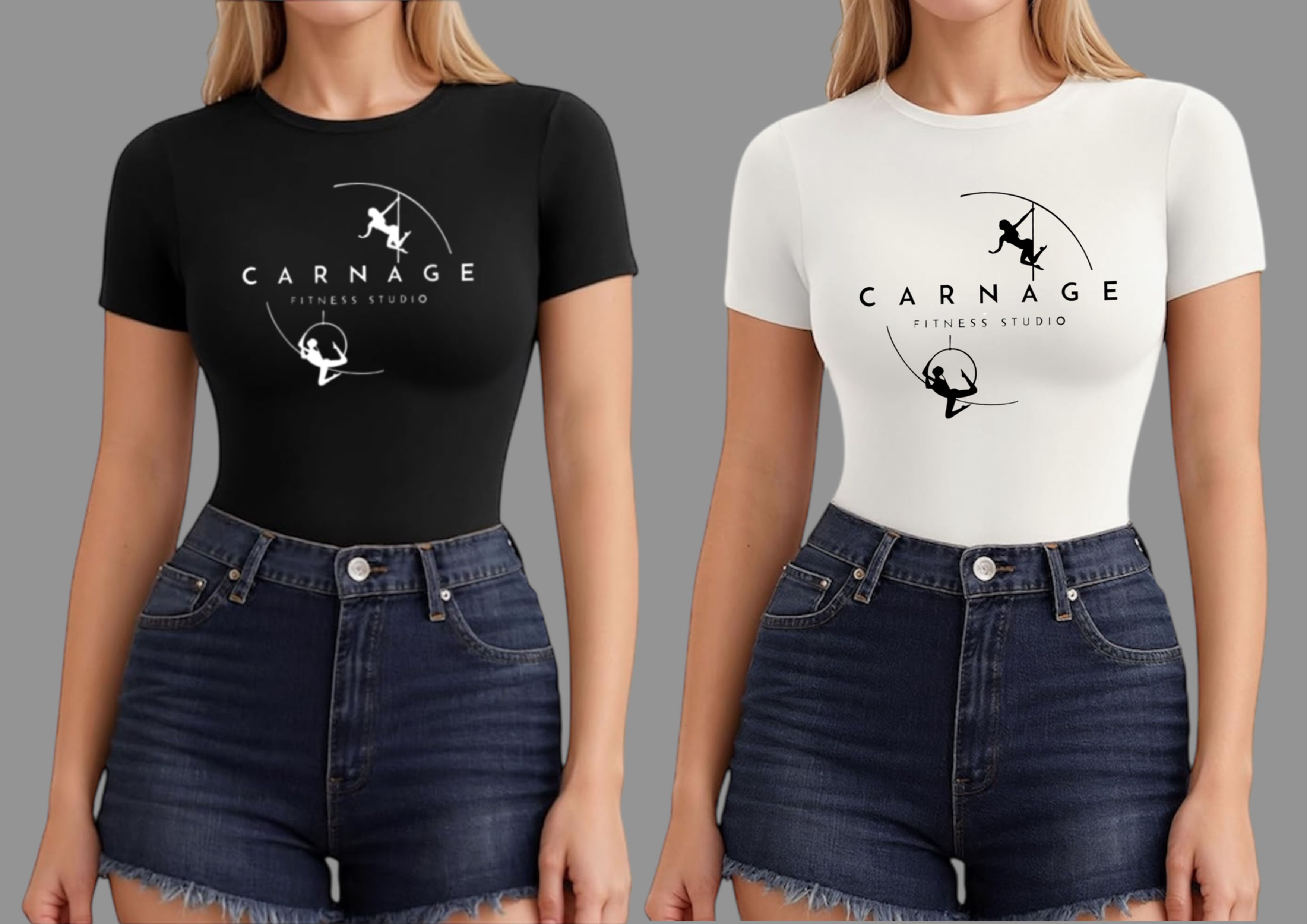 Carnage Fitness Studio Cropped Top