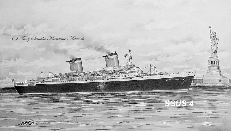 Thumbnail: SPECIAL EDITION! 12 x 16  SS United States Framed Print