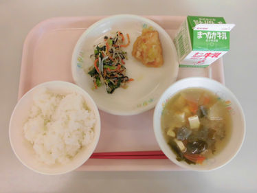 1月21日（水）　日本型食生活献立