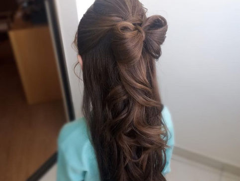 Flower Girl Hair, Paphos, KC Bridal Beauty