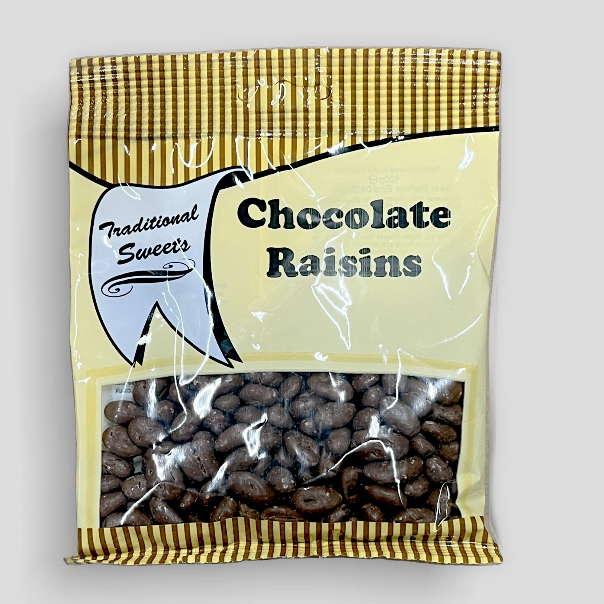 Traditional Sweets Chocolate Raisins  RRP £1.19  POR 30%