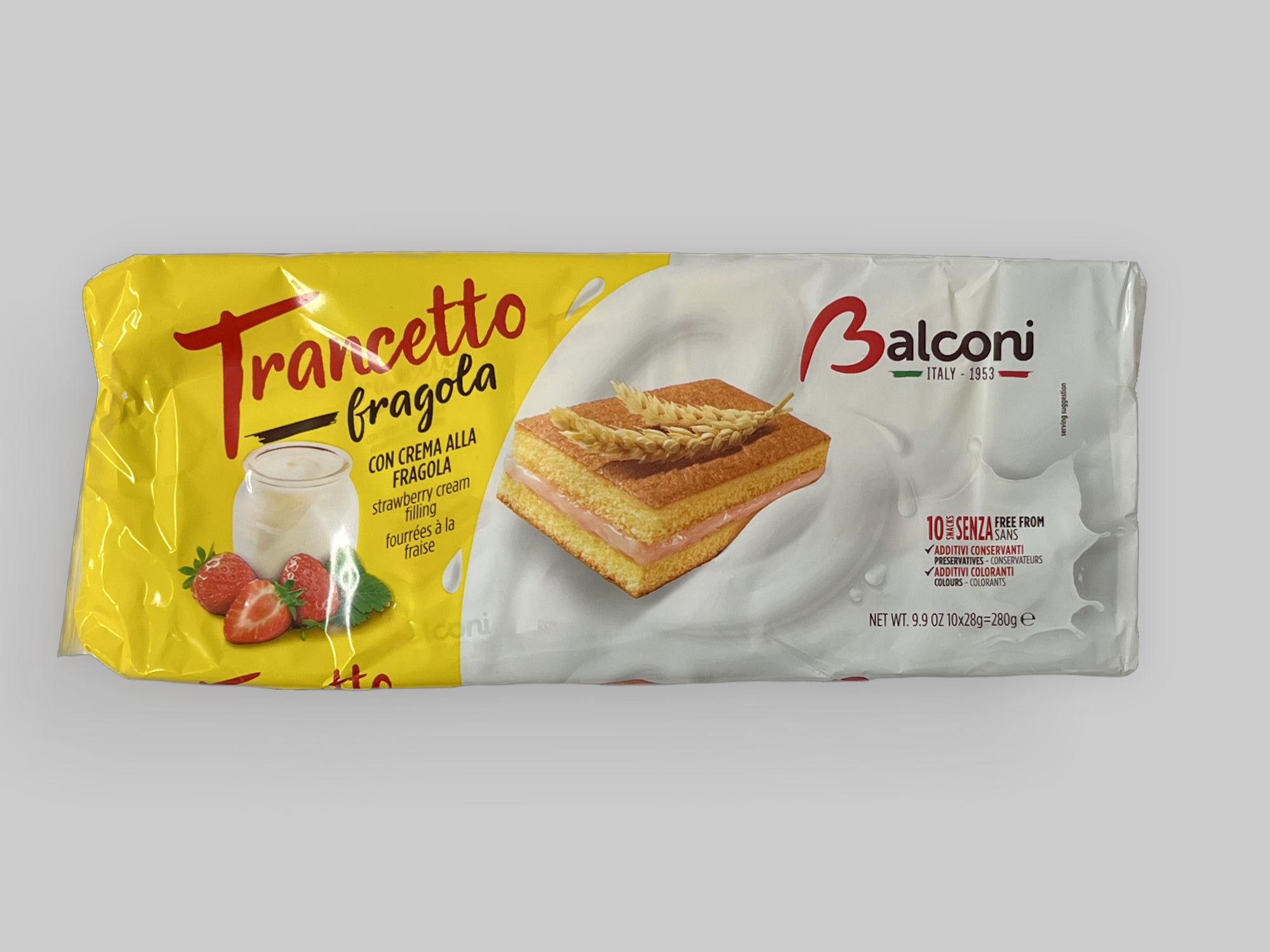 Balconi Trancetto Strawberry  RRP £1.99   POR 42%