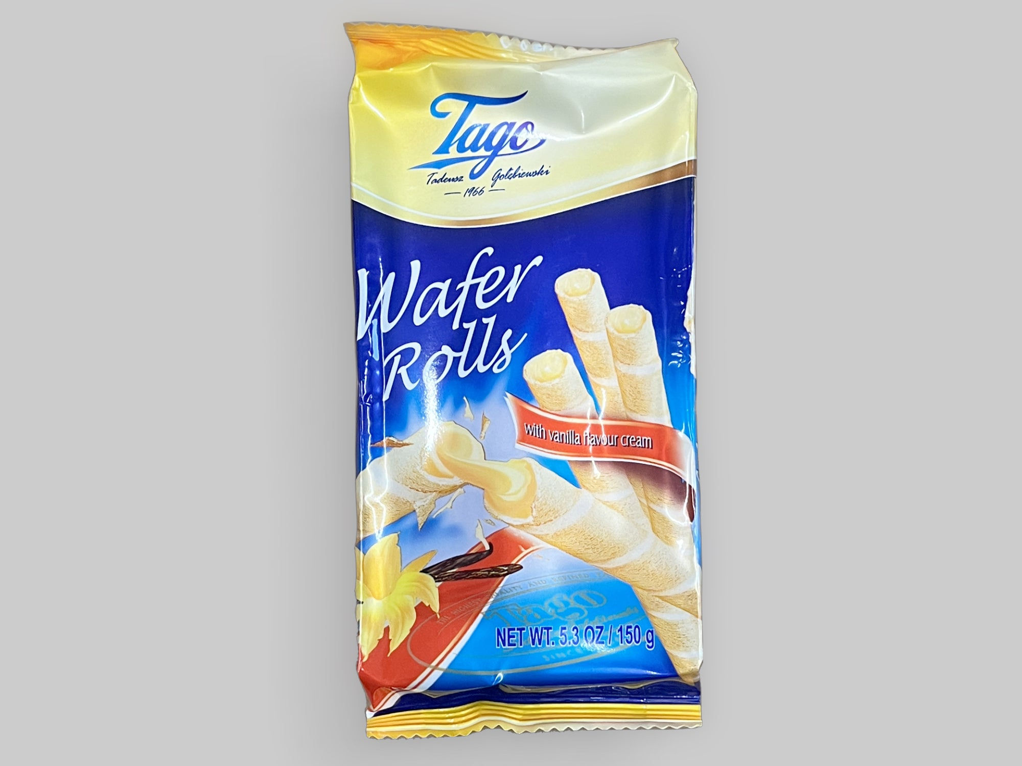 Tago Wafers Vannila 150g  RRP £1.19  POR 33%