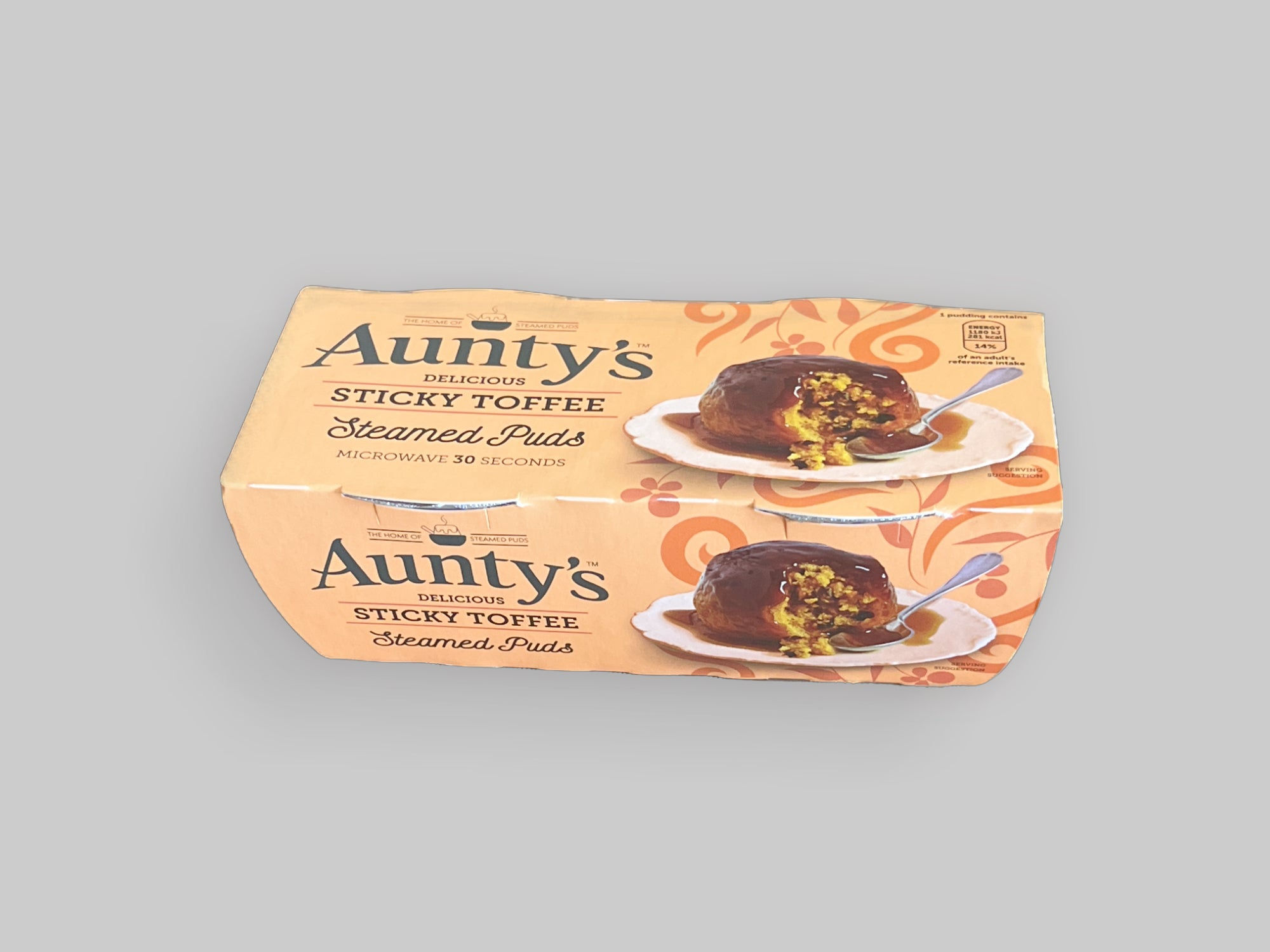 Aunty’s Sticky Toffee Pudding   RRP £1.99    POR  40%