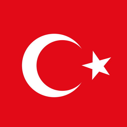 turkish flag representing turkish language learning
