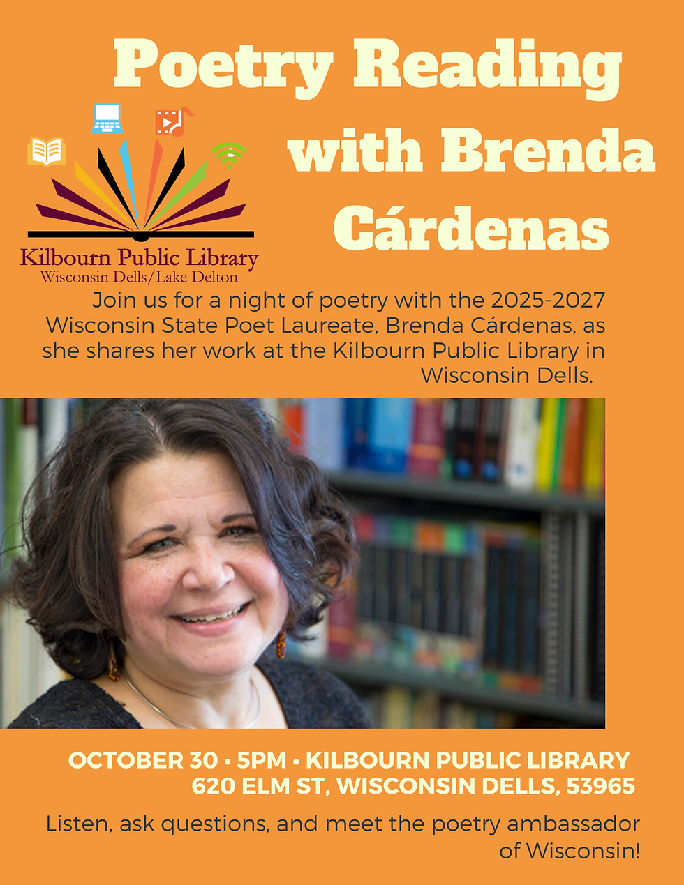 Poetry Reading in Wisconsin Dells
