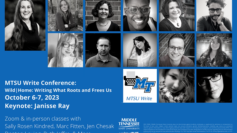Writing Workshop for MTSU Write Conference