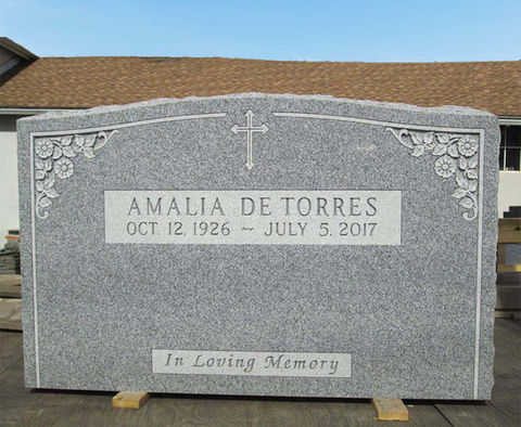 Family markers by Diamond Monuments