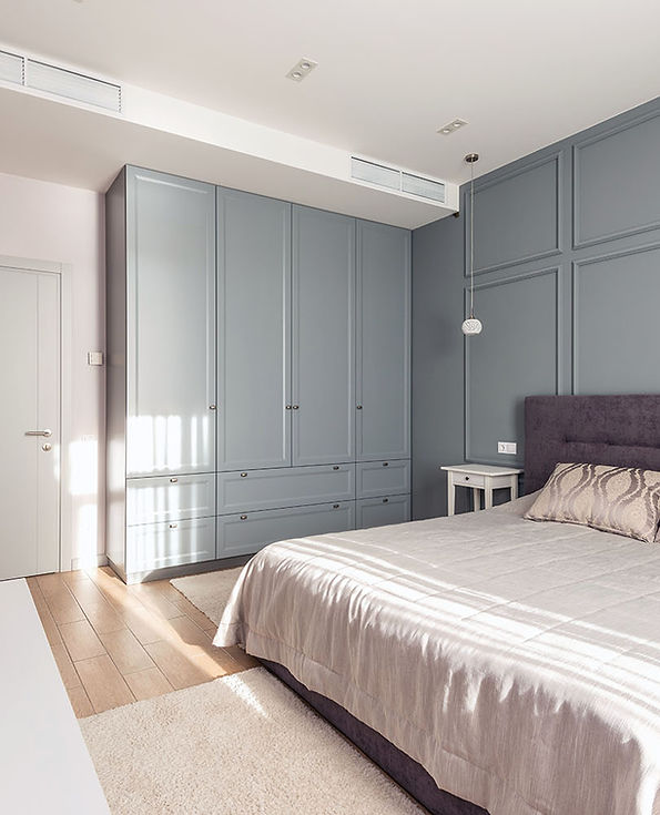 master bedroom - a retreat for new parents