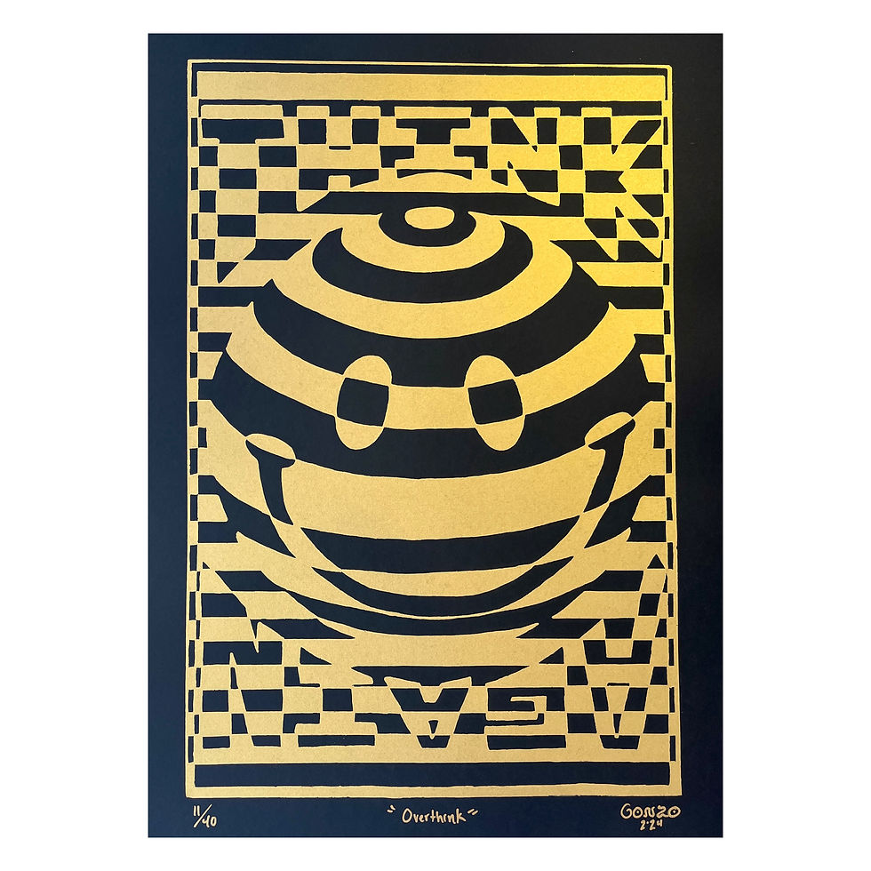 Thumbnail: Overthink (Screenprint Series)