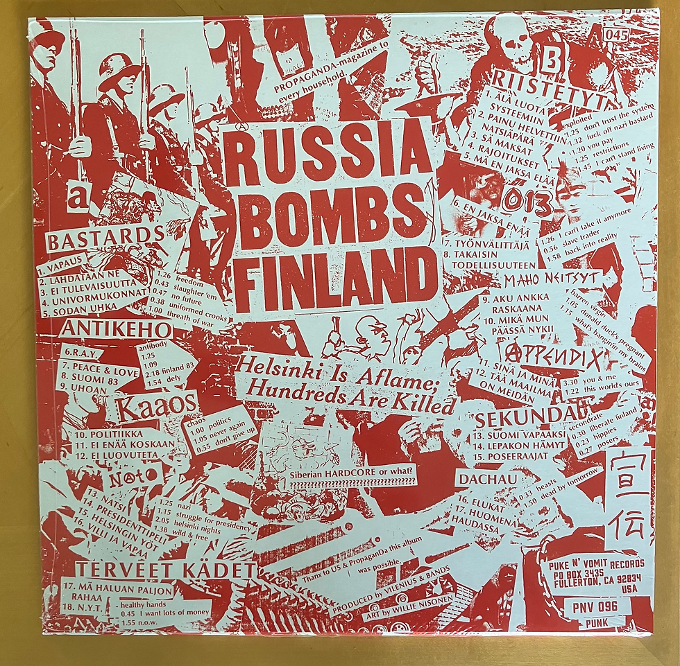 Thumbnail: Propaganda v/a - Russia Bombs Finland 