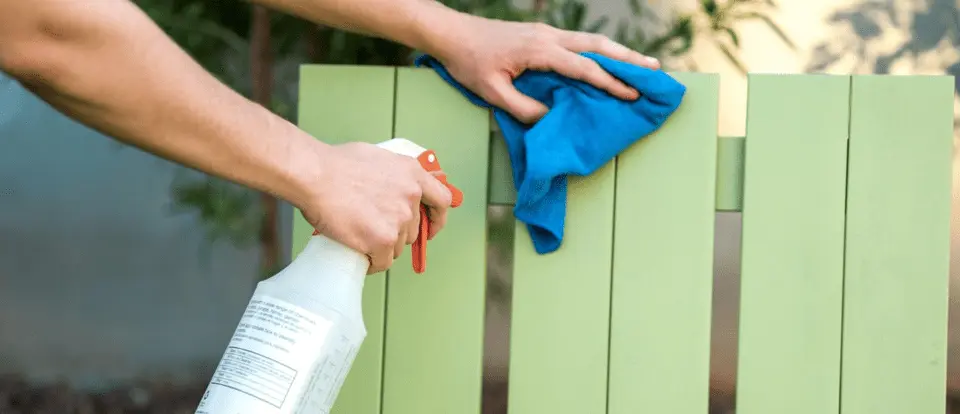 How to clean plastic furniture