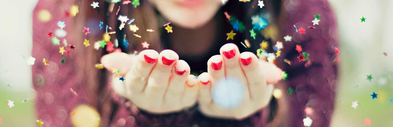 Blowing Confetti