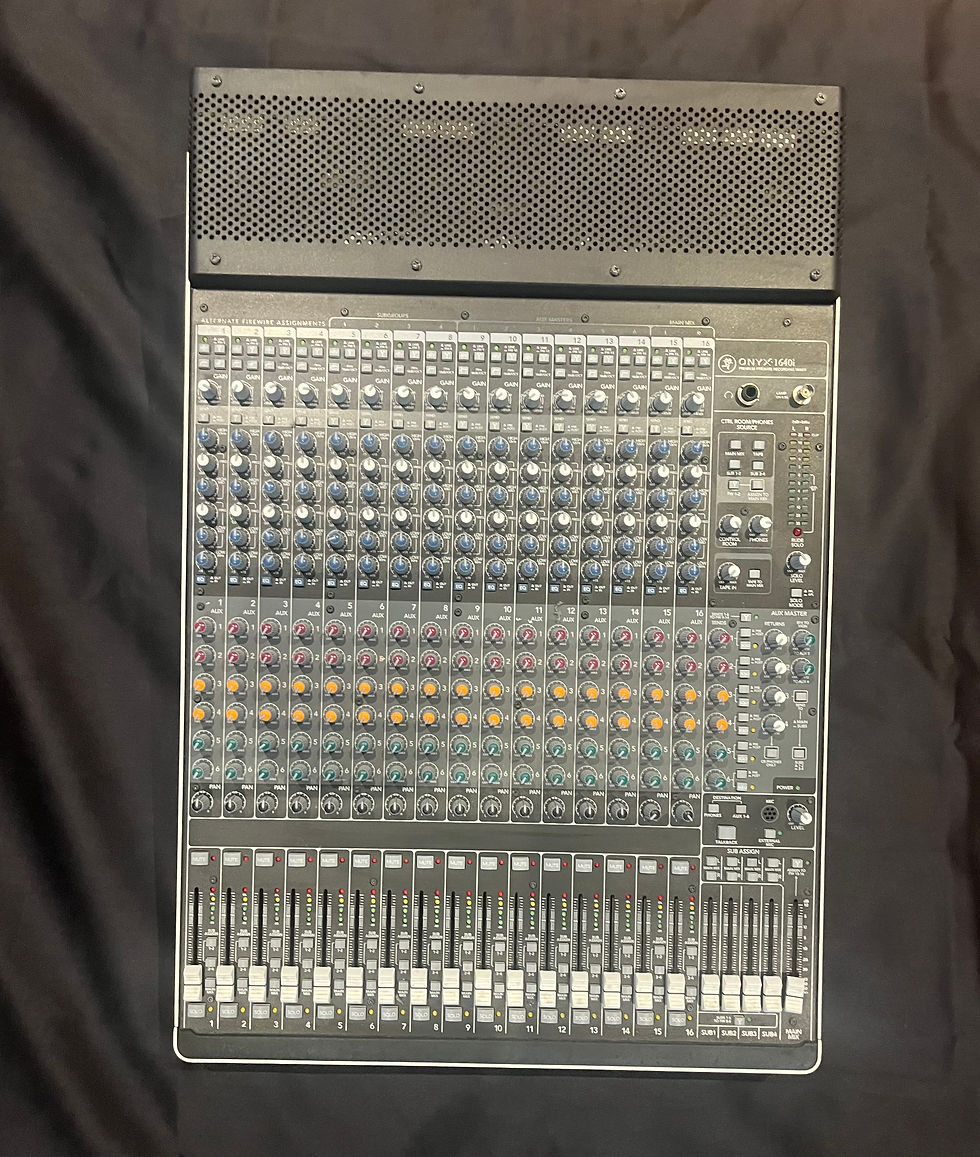 Thumbnail: Mackie 1640i 16 Channel 4 bus Pro Analogue Mixer-Live or Studio