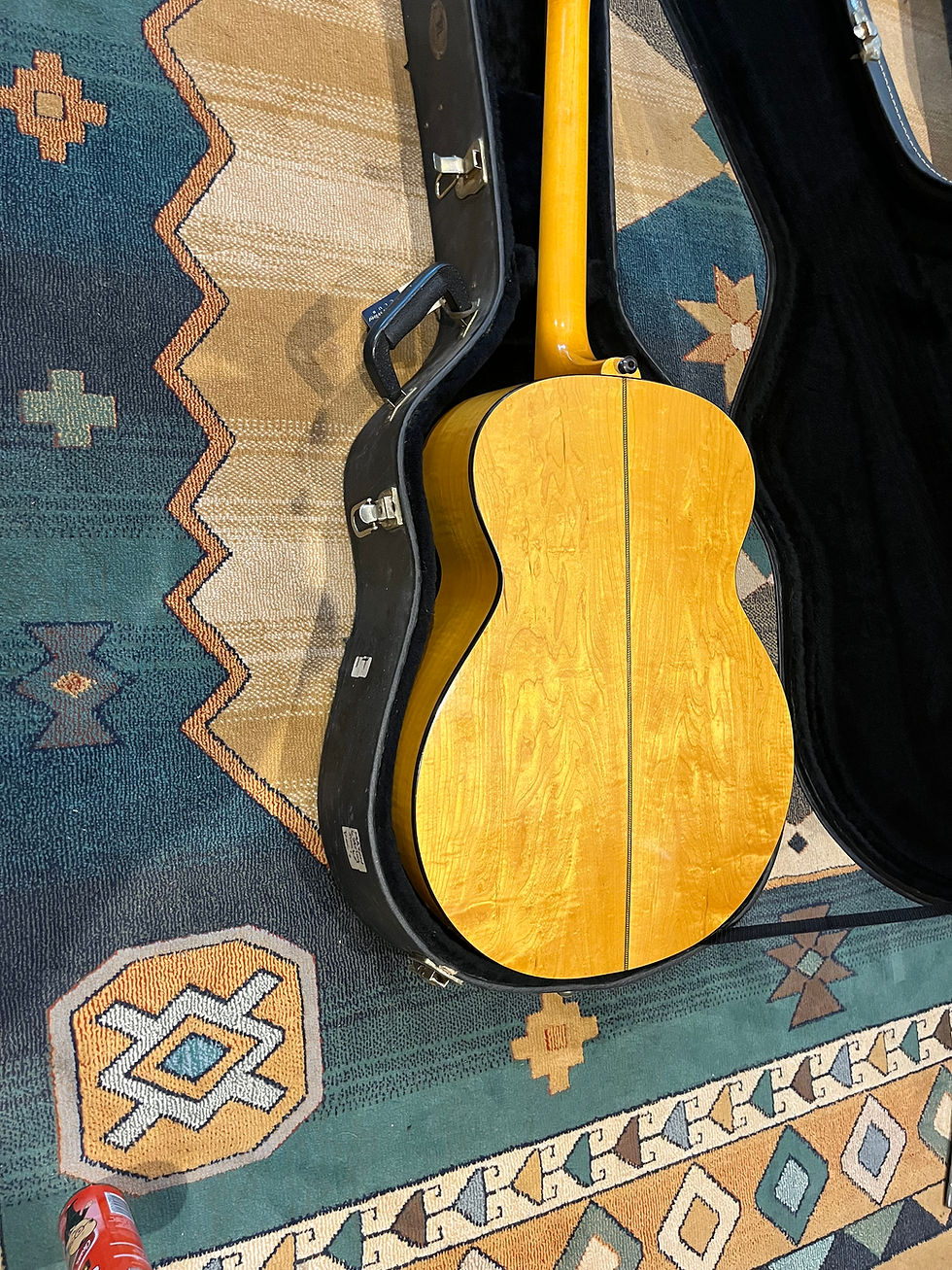 Thumbnail: Maton EJC85 Custom Jumbo Acoustic Guitar - Doc Neeson gigged guitar + case candy