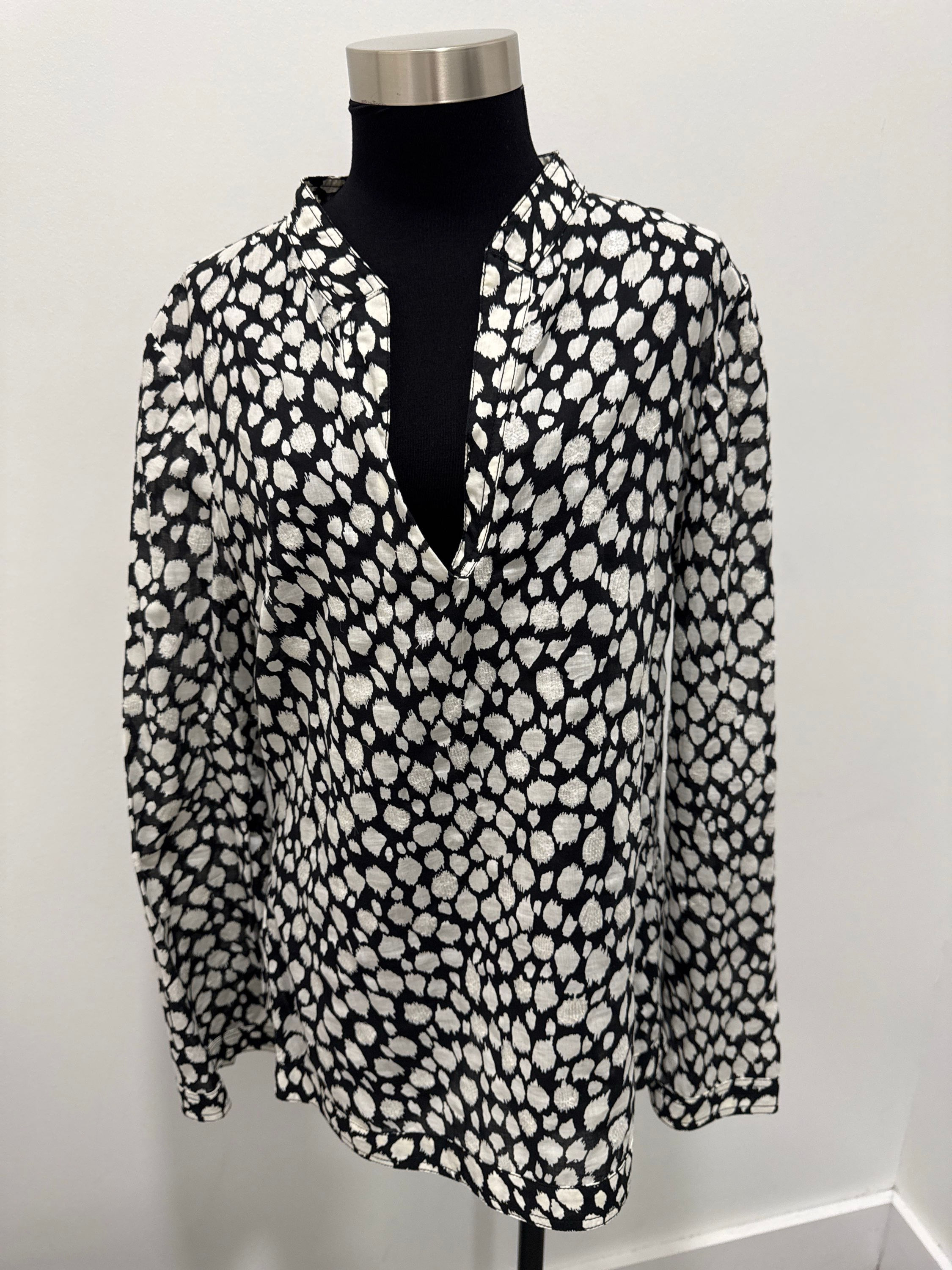 Tory Burch Size 12 Sequin Embellished Tunic