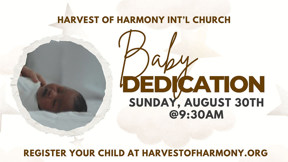 Baby Dedication