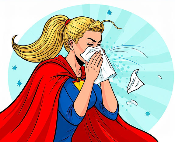 Sickness is not your superpower
