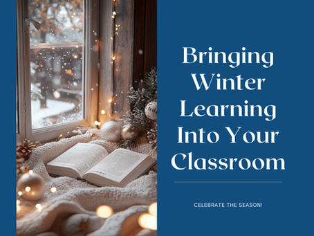 Adding Seasonal Cheer to Your Classroom with Winter and Christmas-Themed Resources 🌟❄️