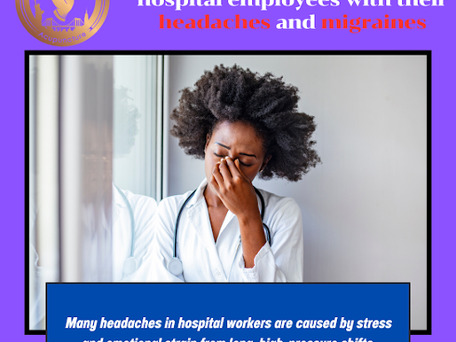 How acupuncture helps hospital employees with their headaches and migraines 🏥