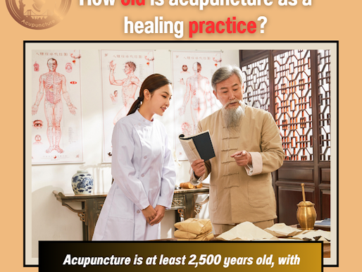 How old is acupuncture as a healing practice