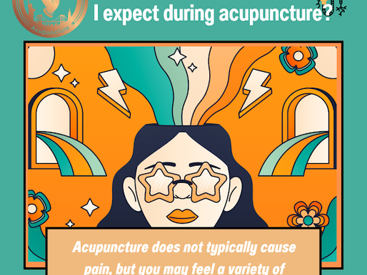 What sensations should I expect during acupuncture?
