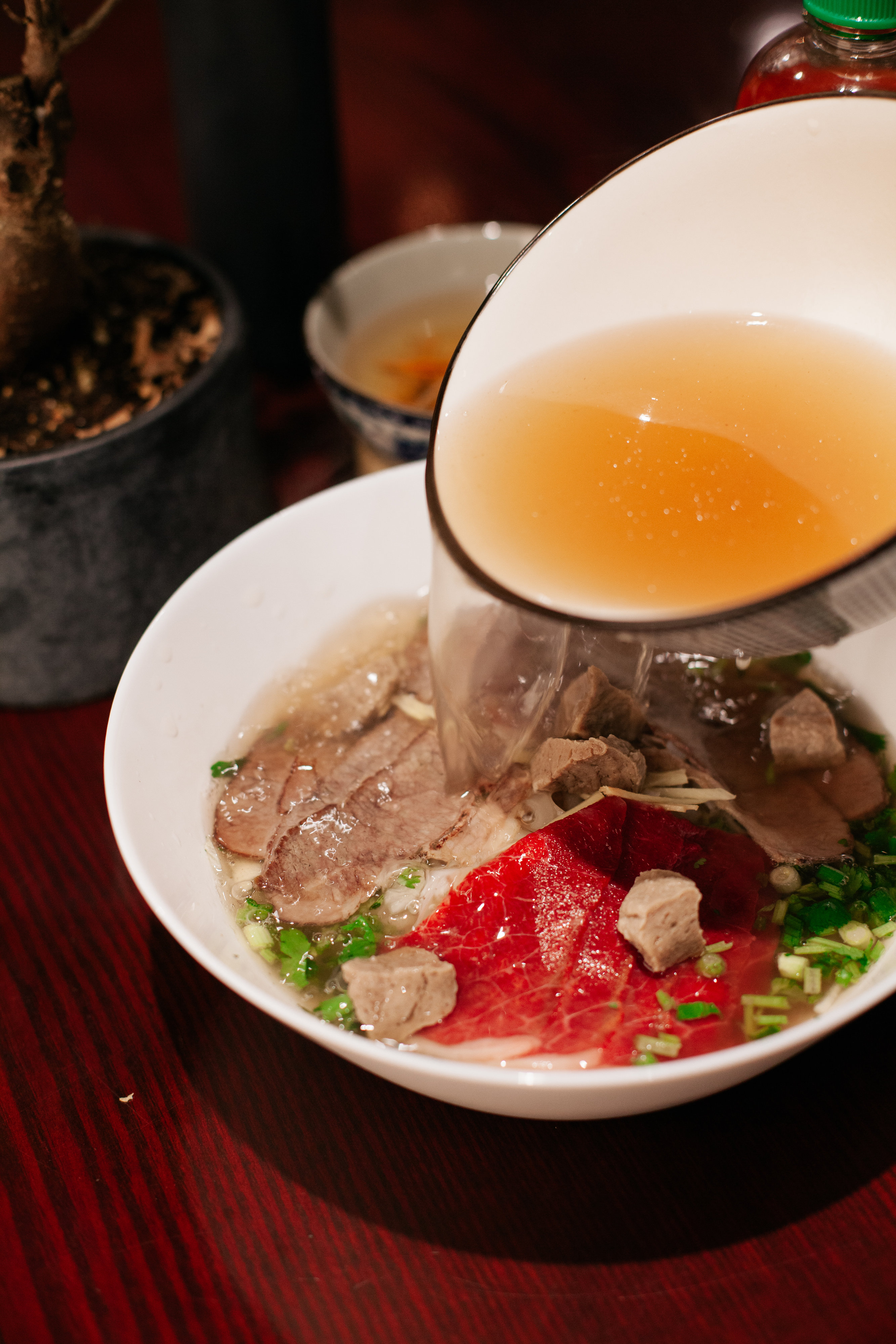 Arranged Food and Objects