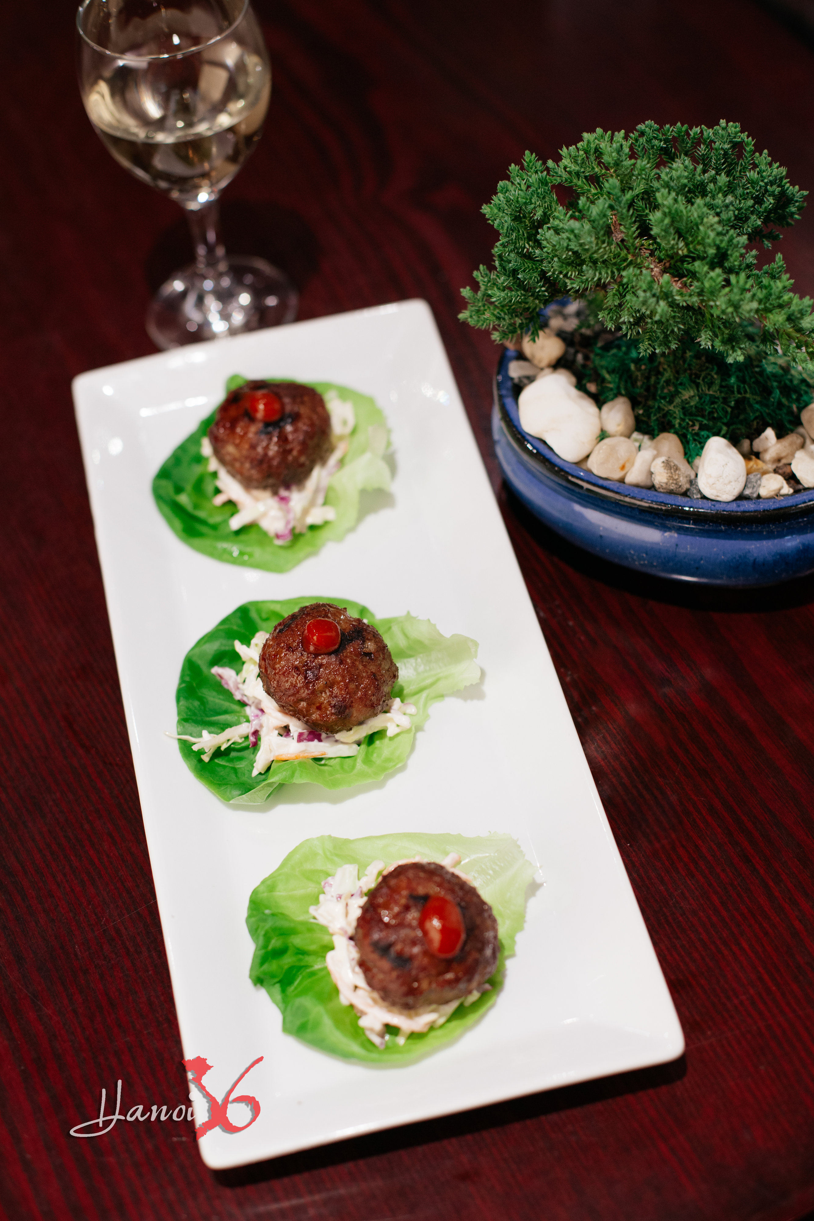 Arranged Food and Objects